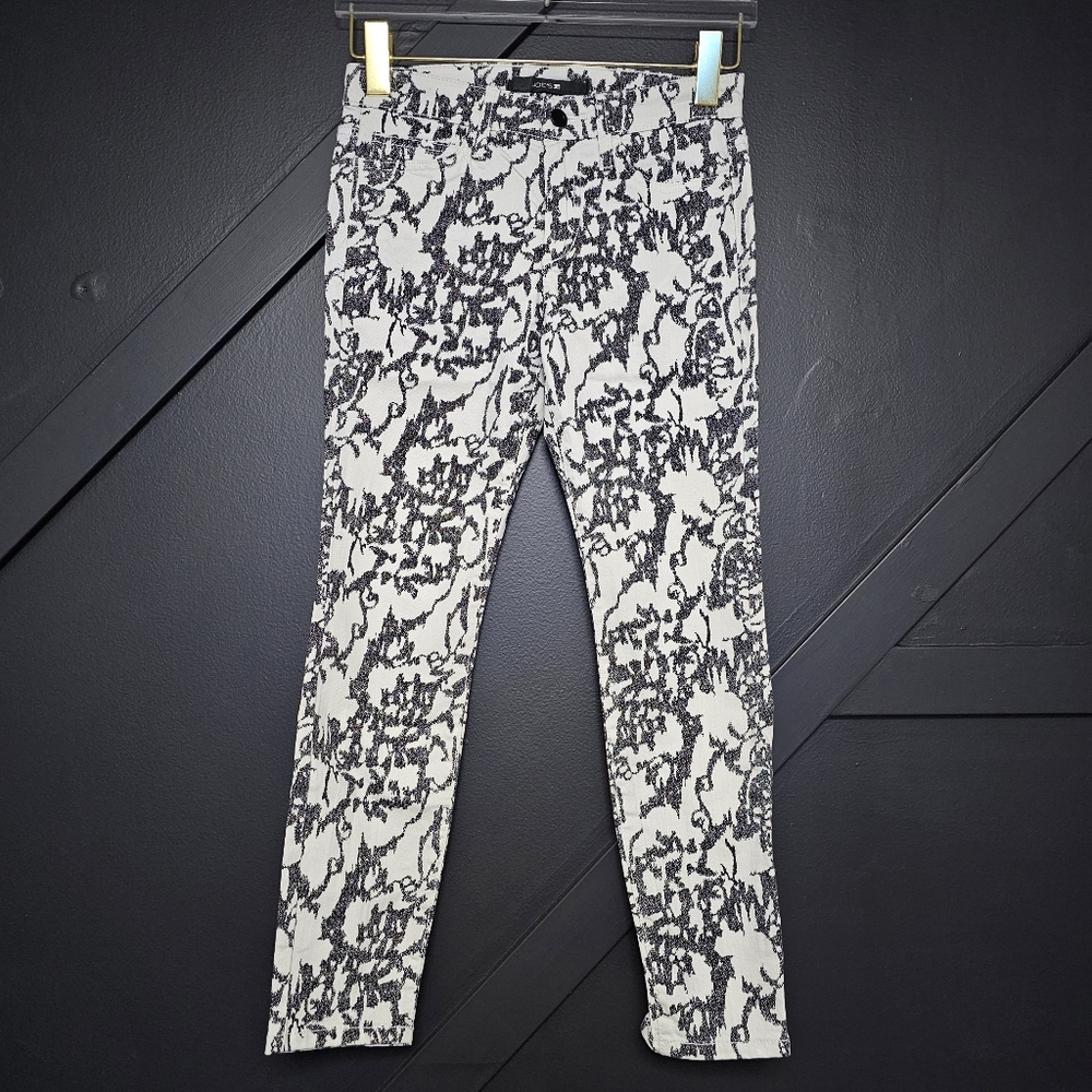 NWT ♥︎ JOE'S Jeans ♥︎ THE HIGH WATER Black & White Mid-Rise Ankle Length Pants